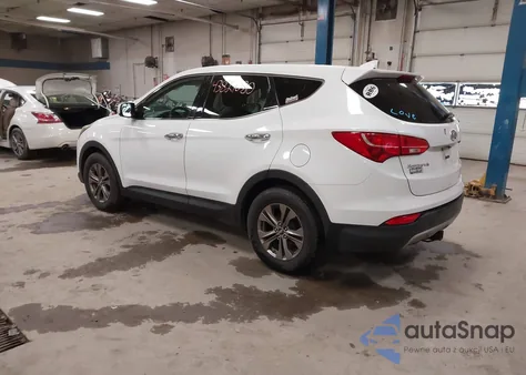2013 Hyundai Santa Fe Sport z USA, uszkodzony, nr VIN 5XYZTDLBXDG050665